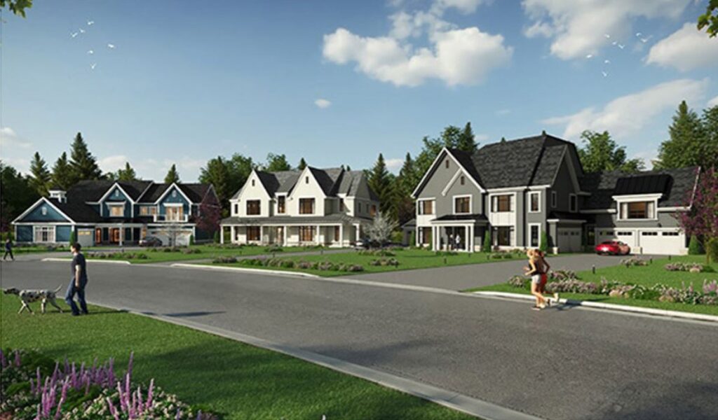 new estate homes barrie